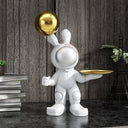 Space Rabbit sculpture, alternate view