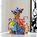 The Cat Who Knows All sculpture