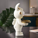 Astro Rabbit sculpture, alternate view