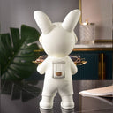 Astro Rabbit sculpture, alternate view
