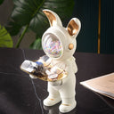 Astro Rabbit sculpture, alternate view