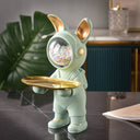 Astro Rabbit sculpture, alternate view