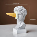 David Cream bust, alternate view