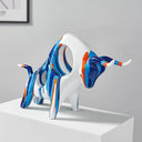 The Unchained Bull sculpture, alternate view