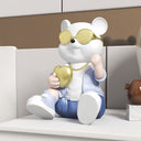 Sunny Bear sculpture, alternate view