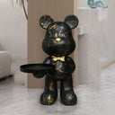 Bear Marble sculpture, alternate view