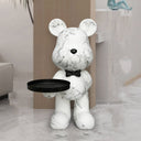 Bear Marble sculpture, alternate view