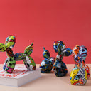 Balloon Nordic Dog sculpture, alternate view
