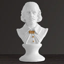 Shakespeare and Mozart busts, alternate view