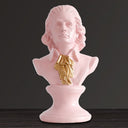 Mozart bust, Pink 2