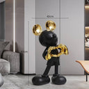 Mickey sculpture, alternate view