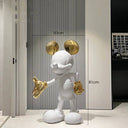 Mickey sculpture, alternate view