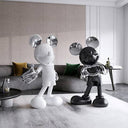 Mickey sculpture, alternate view
