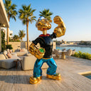 Popeye Lifesize 150 cm sculpture, alternate view