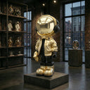 The Penthouse Astronaut sculpture, alternate view