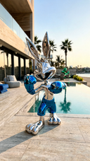 The Bad Bunny Lifesize 150 cm sculpture, alternate view