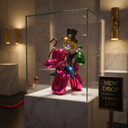 The Balloon Dog Billionaire sculpture, alternate view