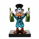 Billionaire Duck DomP sculpture, alternate view