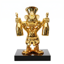Billionaire Duck DomP sculpture, alternate view