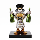 Billionaire Duck DomP sculpture, alternate view