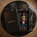 The Chairman sculpture, alternate view