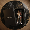 Muhammad Ali Legend sculpture, alternate view