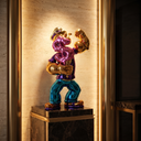Popeye $ Cream sculpture, alternate view
