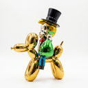 The Balloon Dog Billionaire sculpture, alternate view