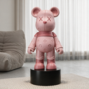 The LV Bear sculpture, alternate view