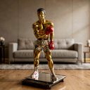 Muhammad Ali Legend 180 cm sculpture, alternate view