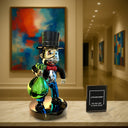 The Wealthy Hustler Custom 180 cm Bitcoin Bag sculpture, alternate view