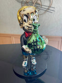 Richie Rich Money Bag sculpture, alternate view