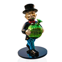 Mr. Wealth 40 cm sculpture, alternate view
